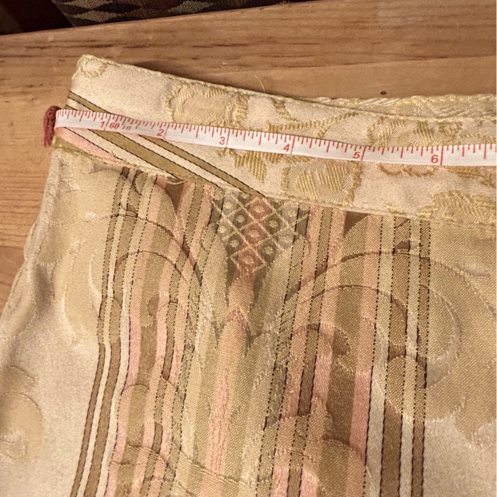 Women’s dress pants with floral & striped pattern, size 10, Patricia Kyle/LA - Picture 11 of 13
